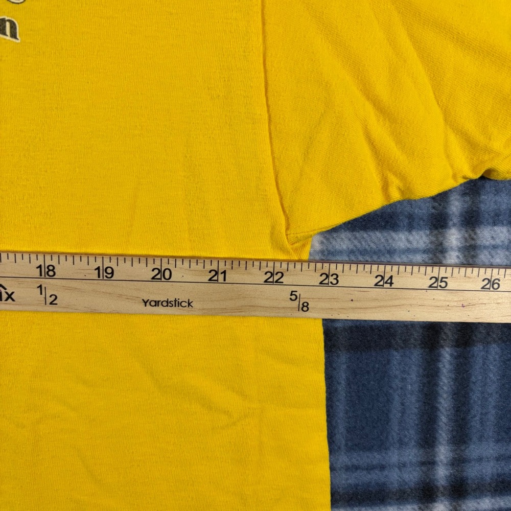 Harley-Davidson Four Rivers Paducah KY Riverboat Graphic T-Shirt Yellow Mens XL - Picture 7 of 8